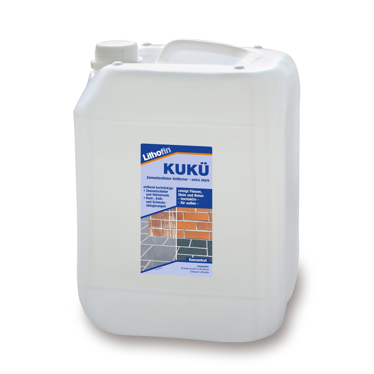 Lithofin KUKÜ Zementschleierentferner Extra – 10 Liter