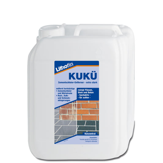 Lithofin KUKÜ Zementschleierentferner Extra – 5 Liter
