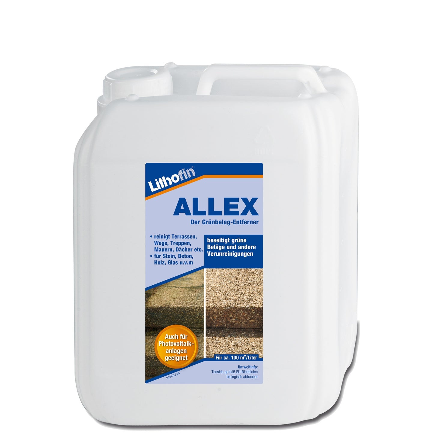 Lithofin ALLEX Grünbelag-Entferner – 10 Liter