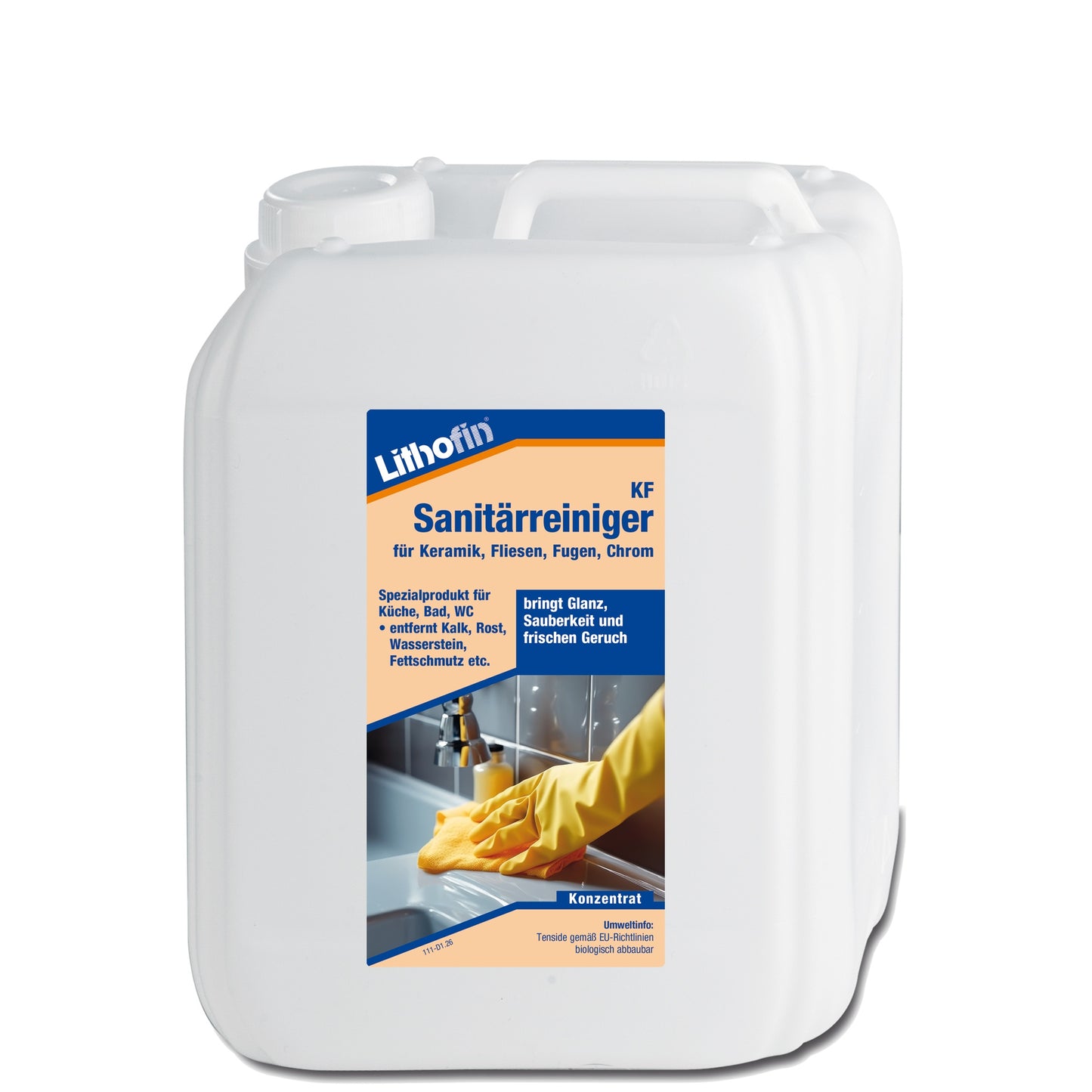 Lithofin KF Sanitärreiniger – 5 Liter