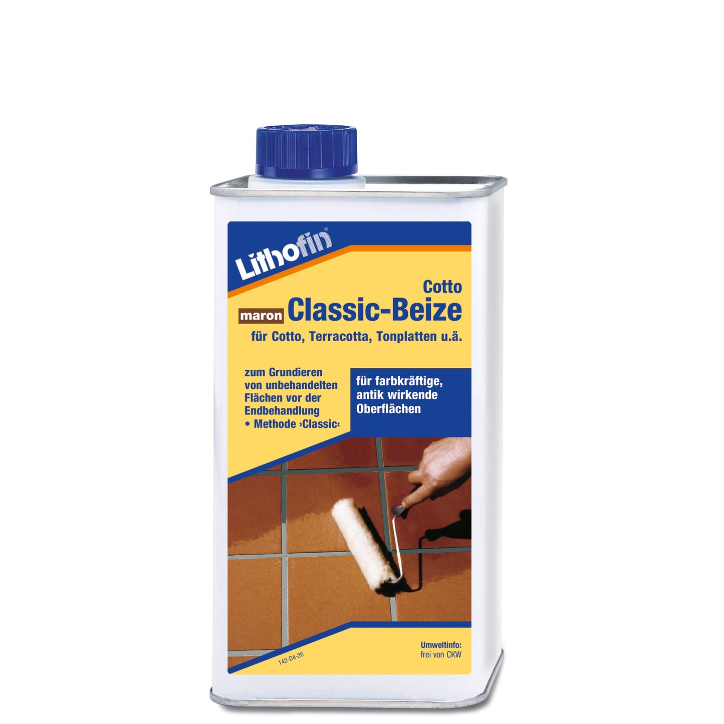 Lithofin Cotto Classic-Beize maron – 1 Liter