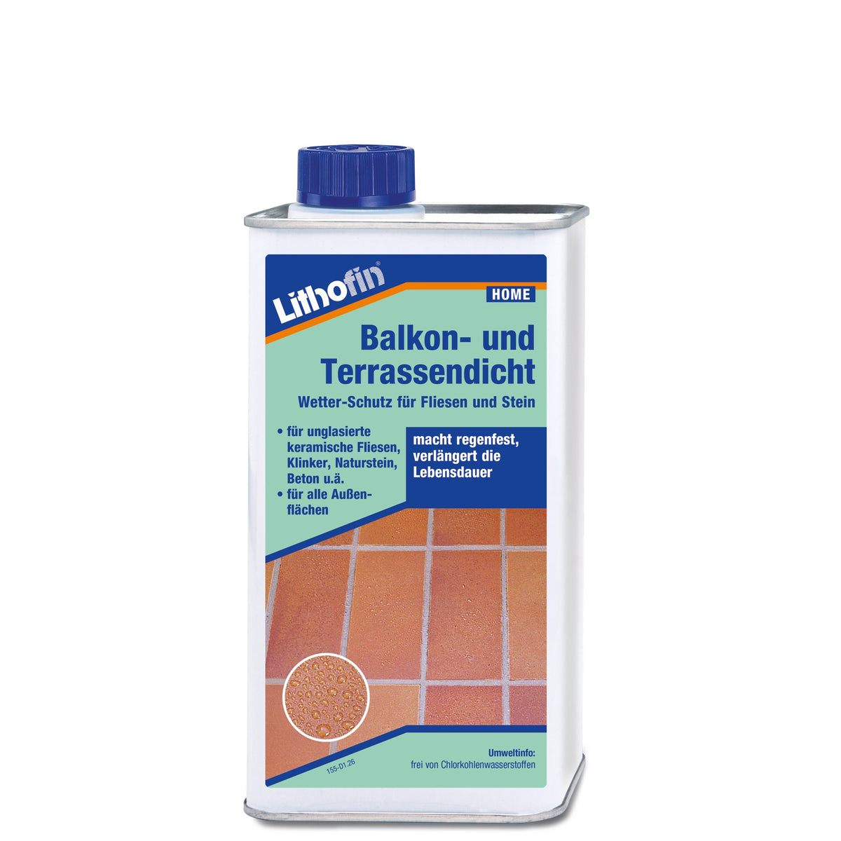 Lithofin Balkon & Terrassendicht – 1 Liter