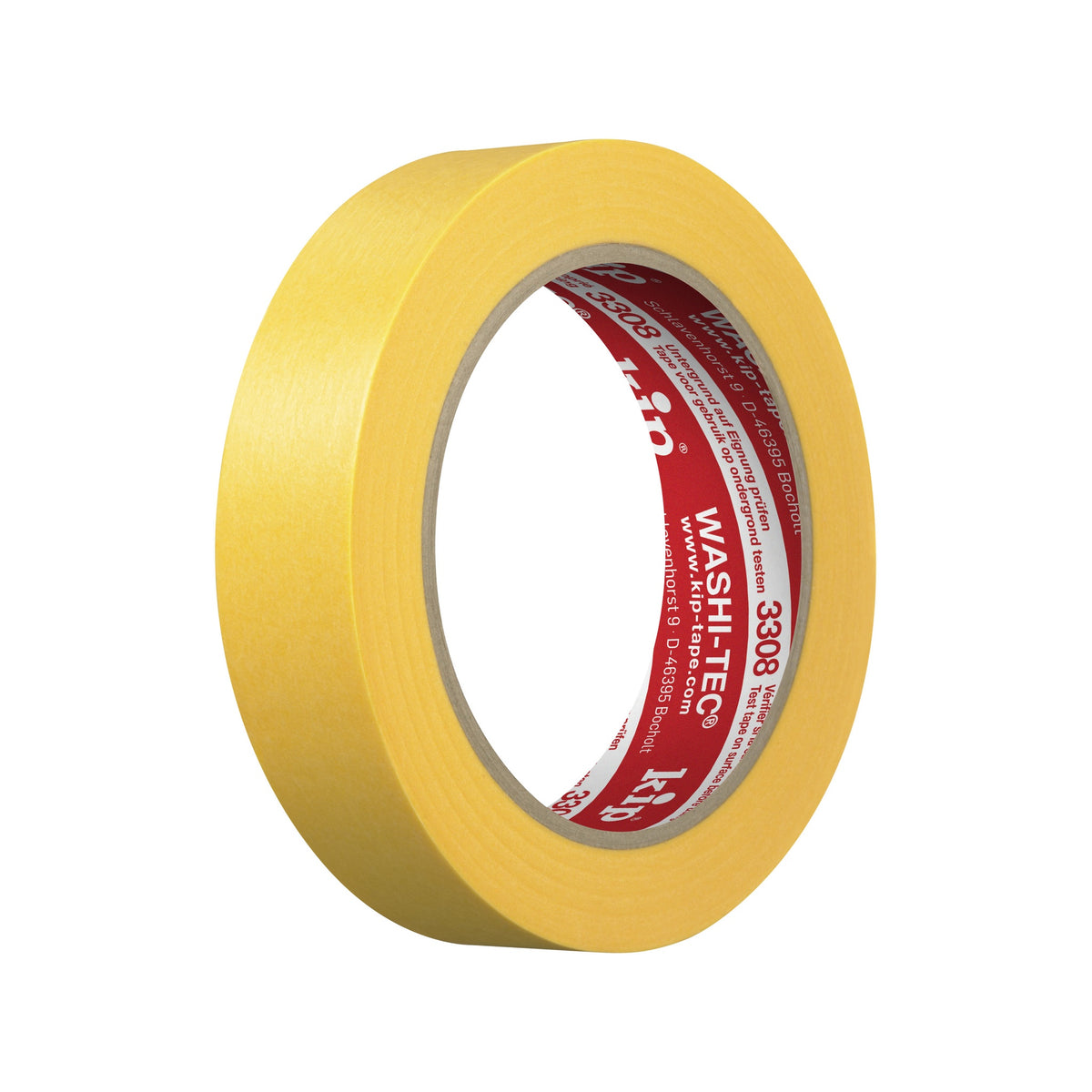 KIP© 3308 WASHI-TEC® GOLDKREPP® – 24 mm × 50 m