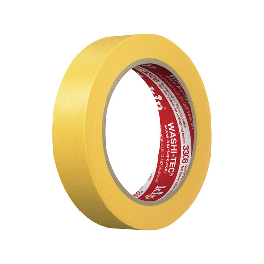 KIP© 3308 WASHI-TEC® GOLDKREPP® – 24 mm × 50 m