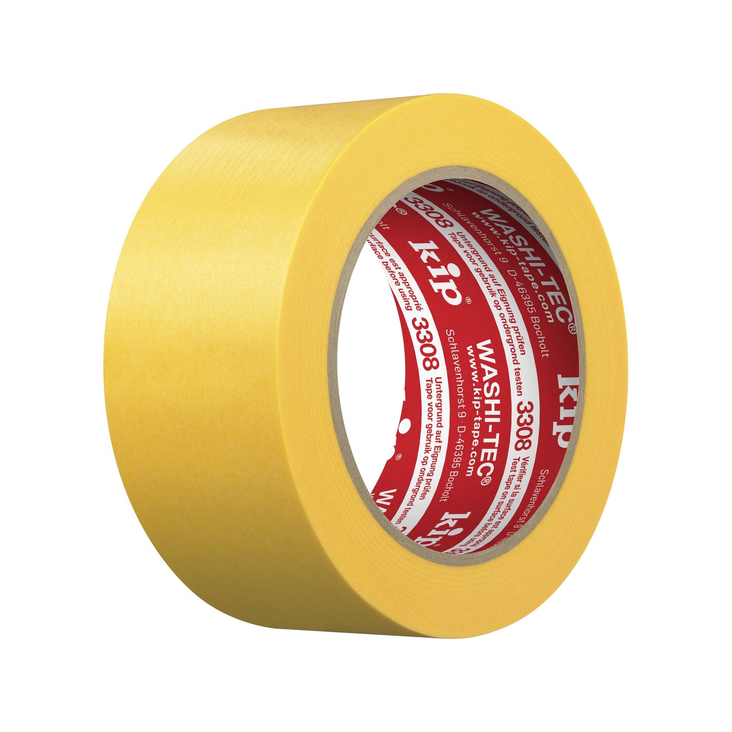 KIP© 3308 WASHI-TEC® GOLDKREPP® – 48 mm × 50 m