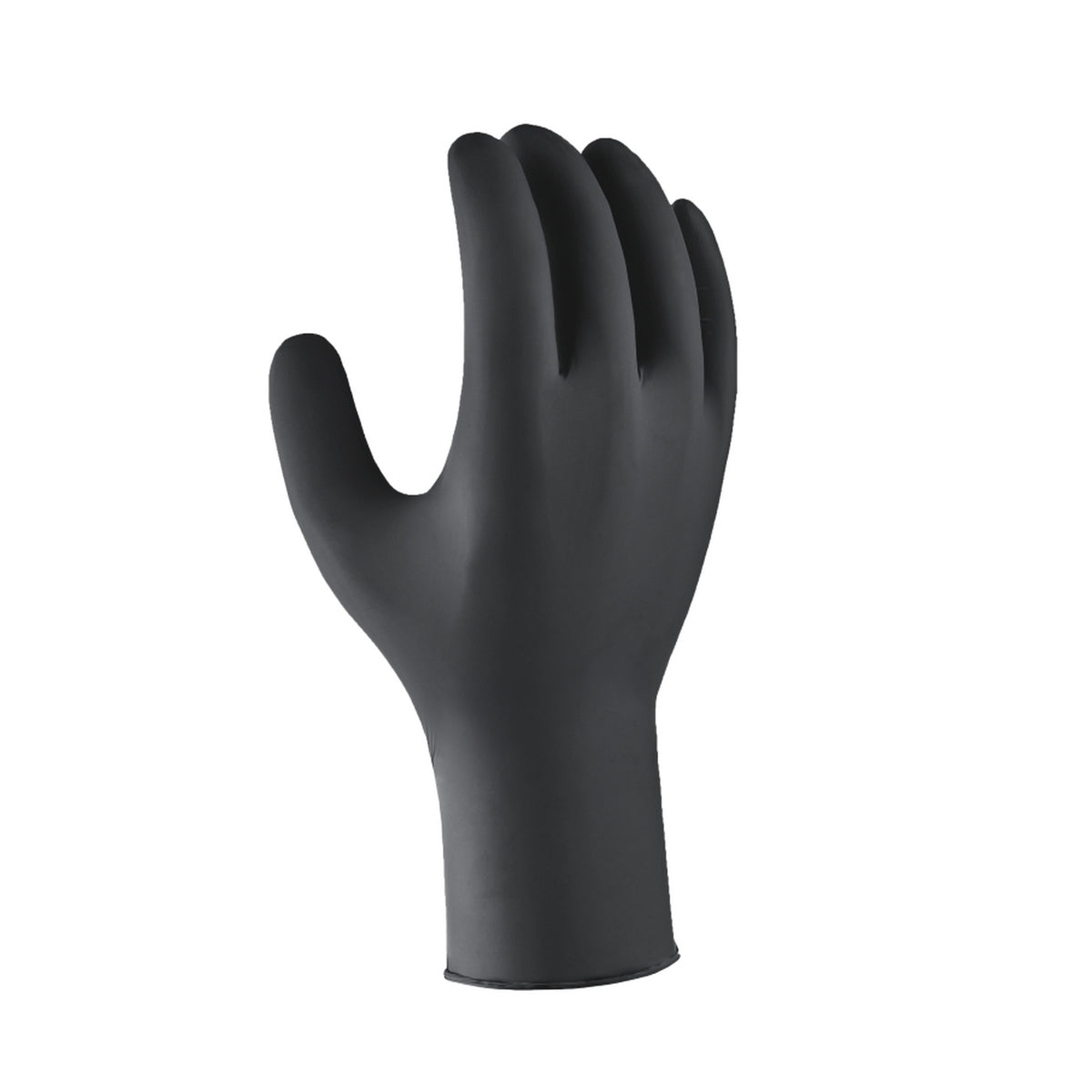 teXXor® 2216 Nitril-Einweghandschuhe 100 Stk. fingerspitzentexturiert schwarz - Bauwolke24