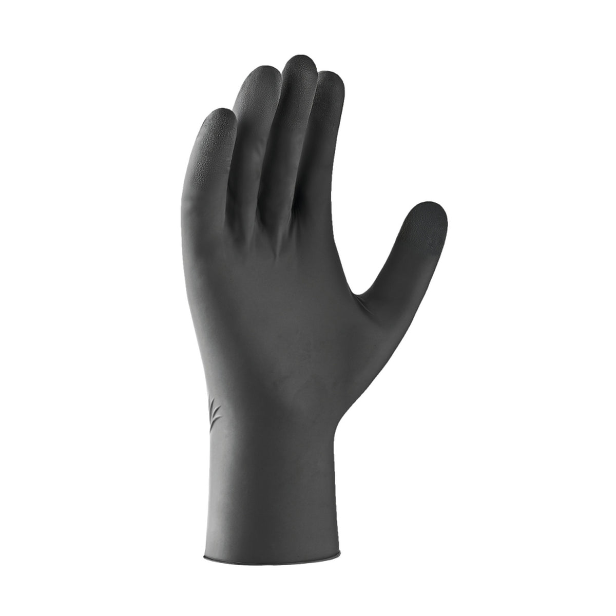 teXXor® 2216 Nitril-Einweghandschuhe 100 Stk. fingerspitzentexturiert schwarz - Bauwolke24