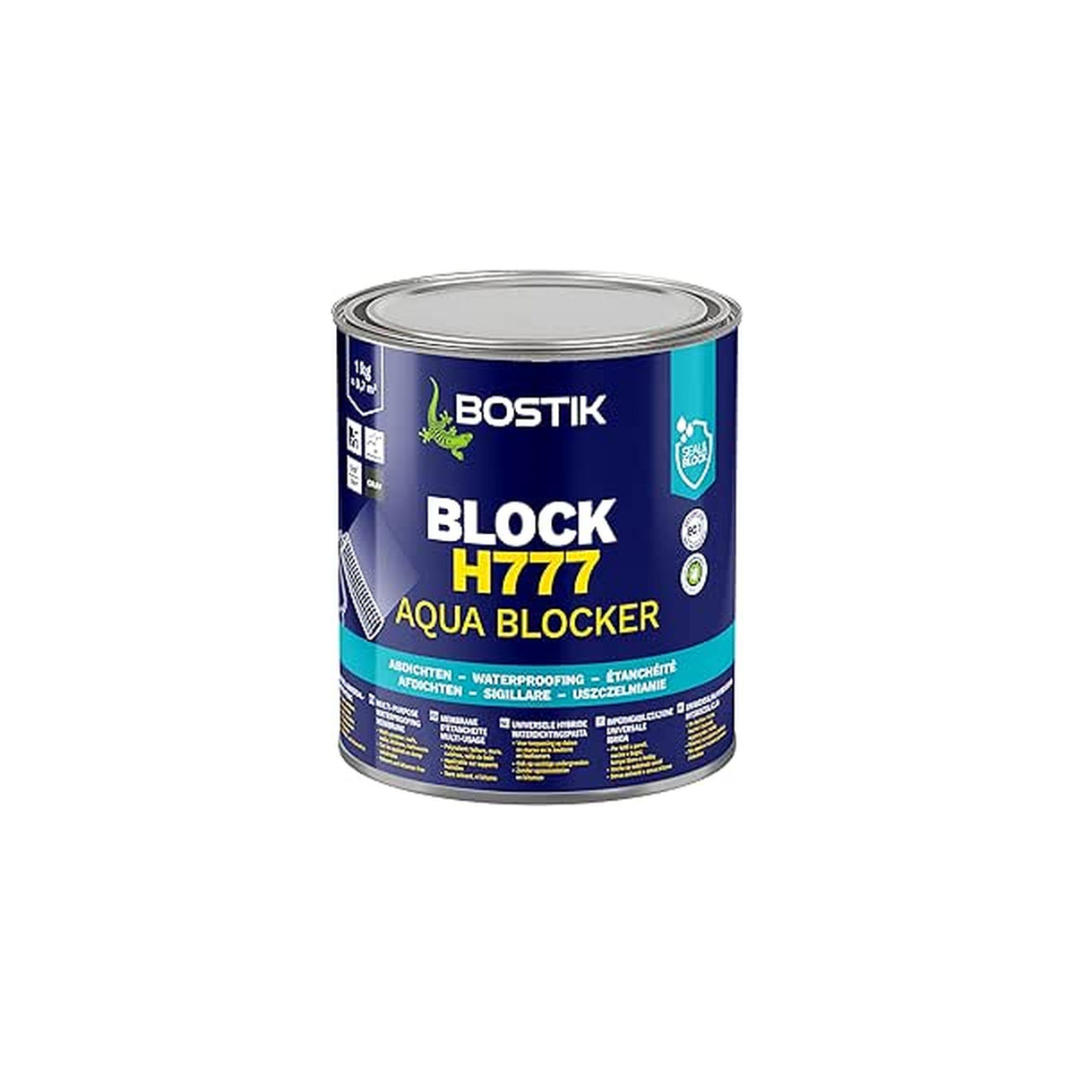 Bostik BLOCK H777 AQUA BLOCKER Universalabdichtung – Grau - Bauwolke24