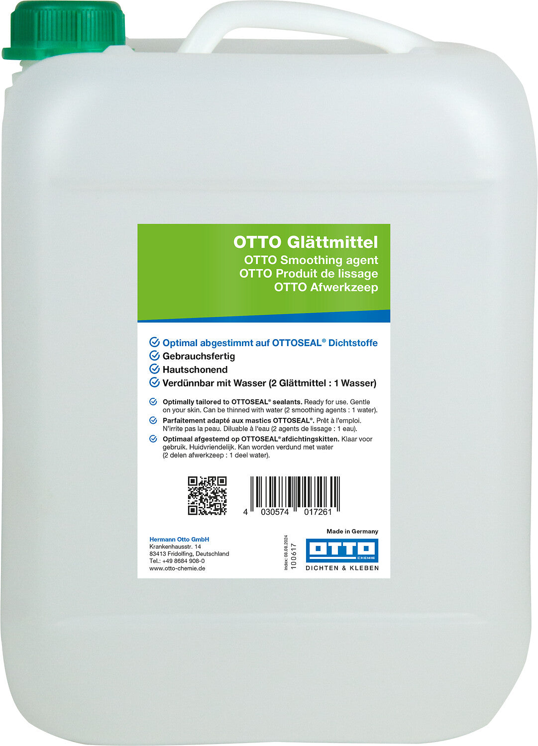 OTTO Glättmittel Flasche / Kanister 250ml / 1000ml / 5l / 10l - Bauwolke24