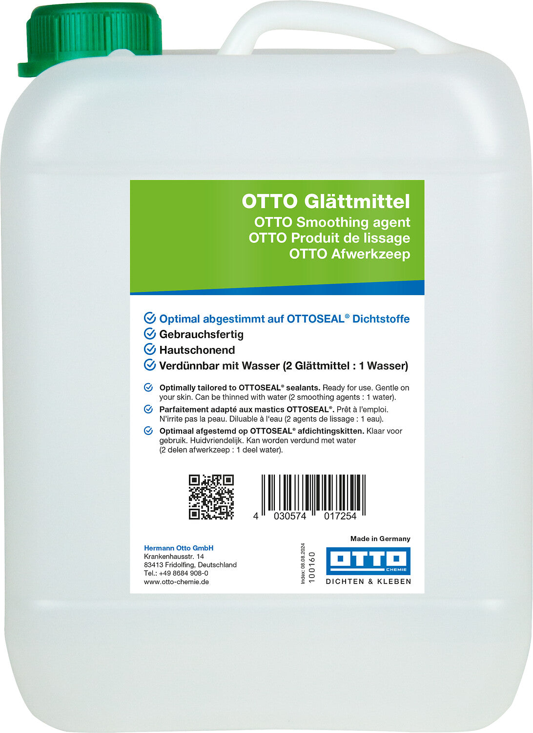 OTTO Glättmittel Flasche / Kanister 250ml / 1000ml / 5l / 10l - Bauwolke24