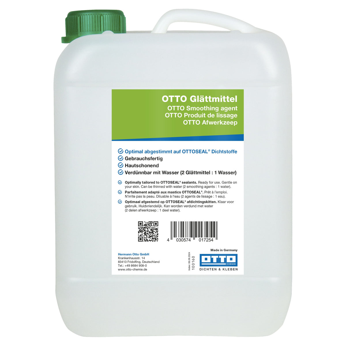OTTO Glättmittel Flasche / Kanister 250ml / 1000ml / 5l / 10l - Bauwolke24