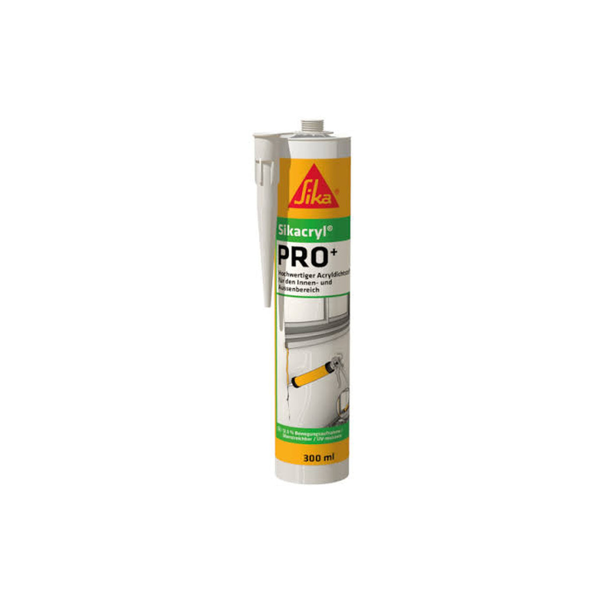 Sikacryl PRO+ – Acryldichtstoff - Bauwolke24