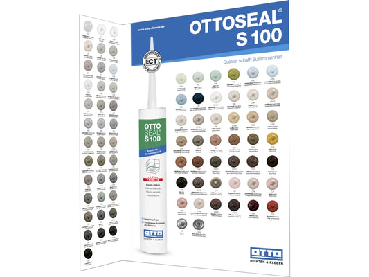 Ottoseal S100 Standard-Farbtafel