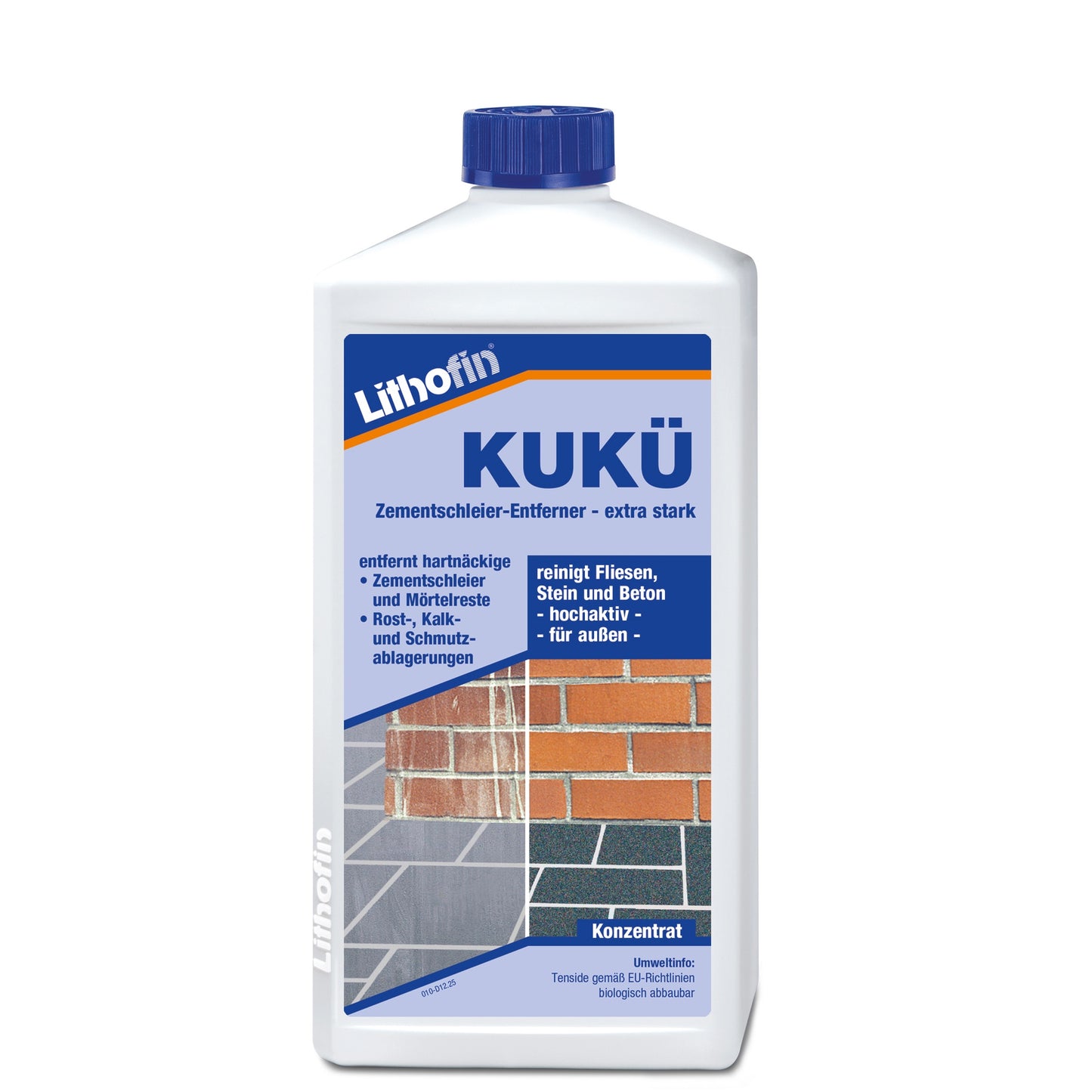 Lithofin KUKÜ Zementschleierentferner Extra – 1 Liter