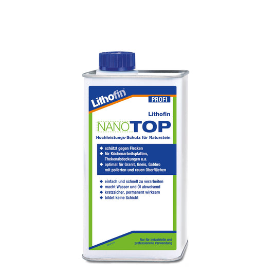 Lithofin NanoTOP Hochleistungs-Schutz - Bauwolke24