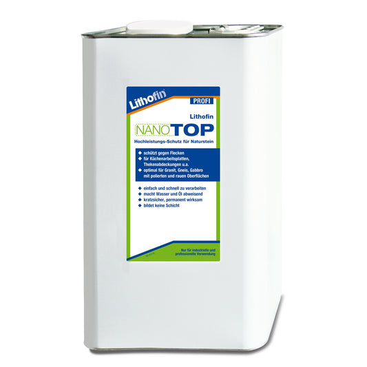 Lithofin NanoTOP Hochleistungs-Schutz - Bauwolke24