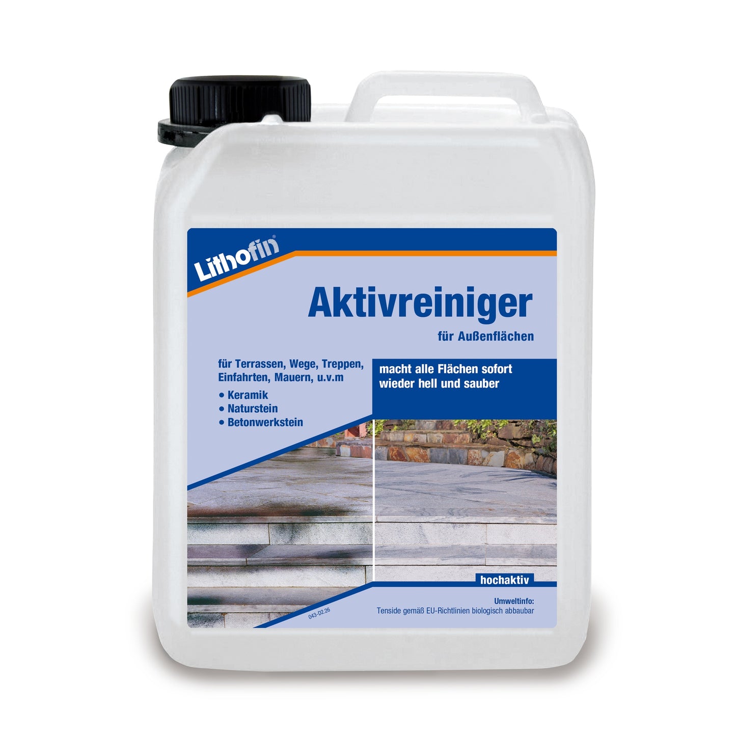Lithofin Aktivreiniger – 2,5 Liter
