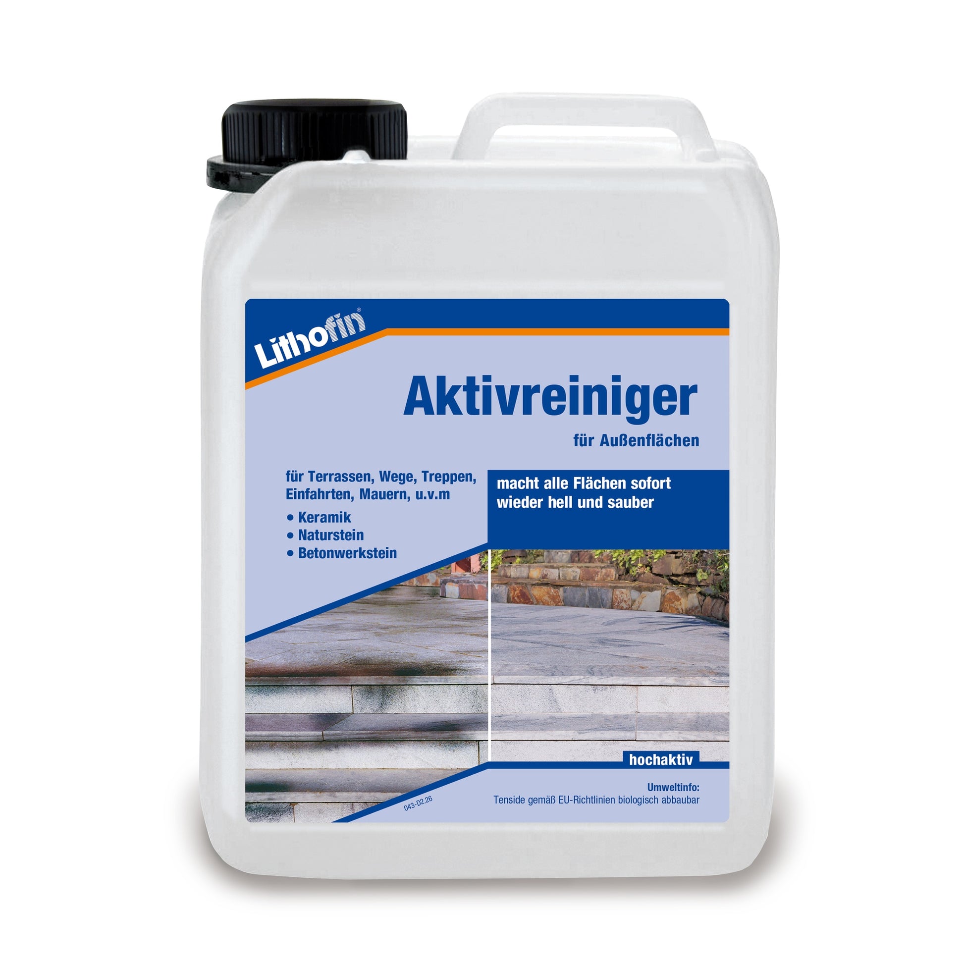 Lithofin Aktivreiniger – 2,5 Liter