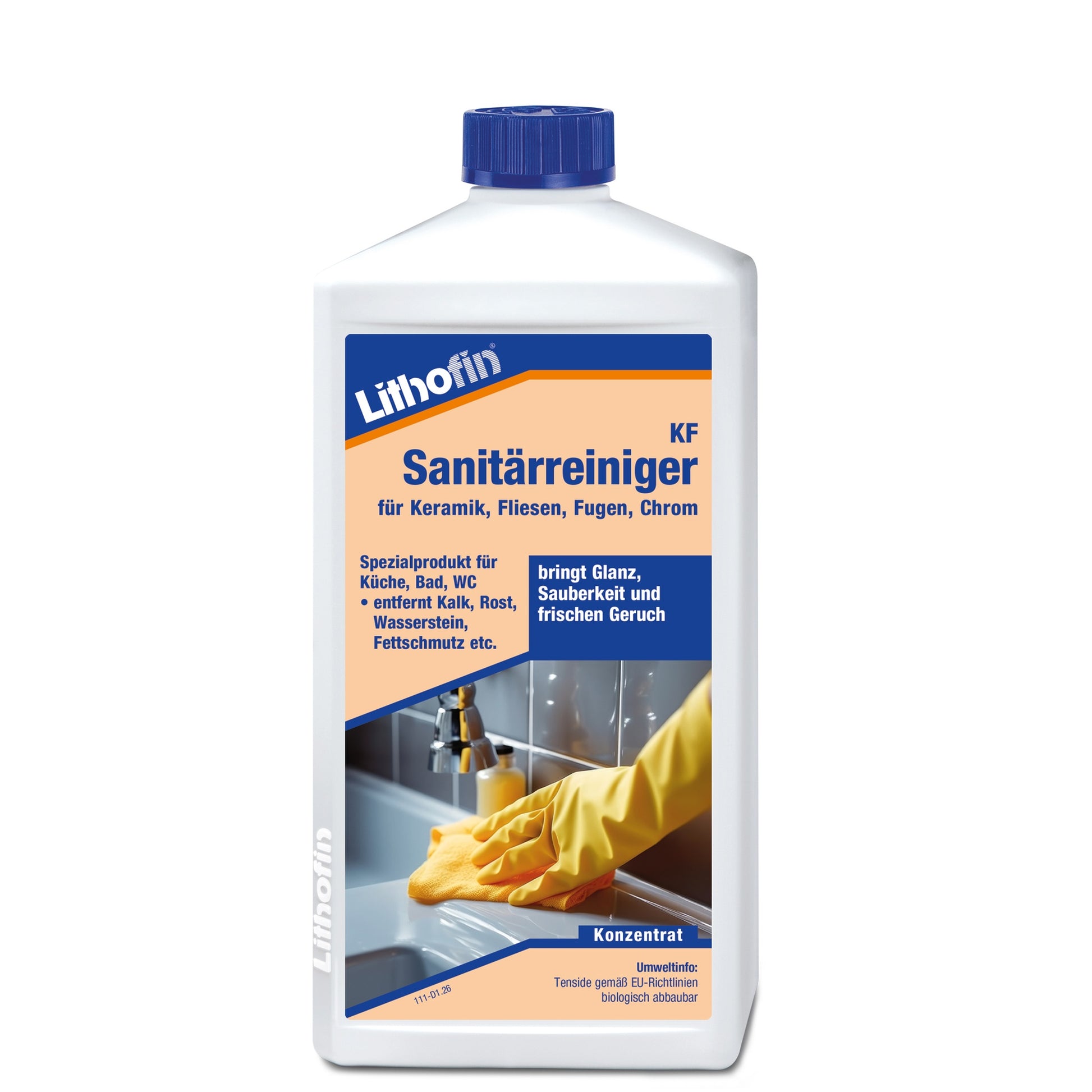 Lithofin KF Sanitärreiniger – 1 Liter
