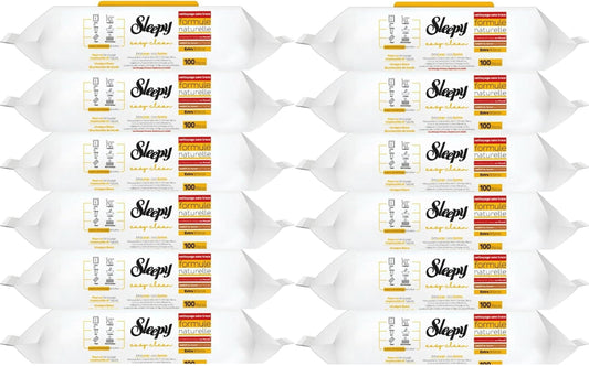 12x Sleepy Easy Clean Standard Reinigungstücher Feuchttücher - Bauwolke24