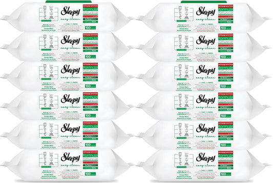 12x Sleepy Easy Clean Standard Reinigungstücher Feuchttücher - Bauwolke24