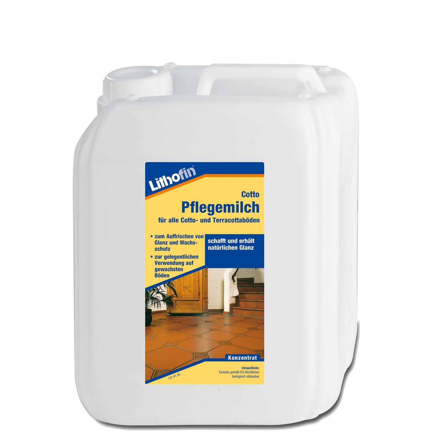 Lithofin Cotto Pflegemilch – 5 Liter