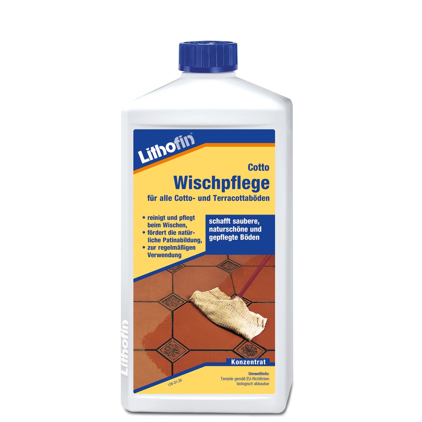 Lithofin Cotto Wischpflege – 1 Liter