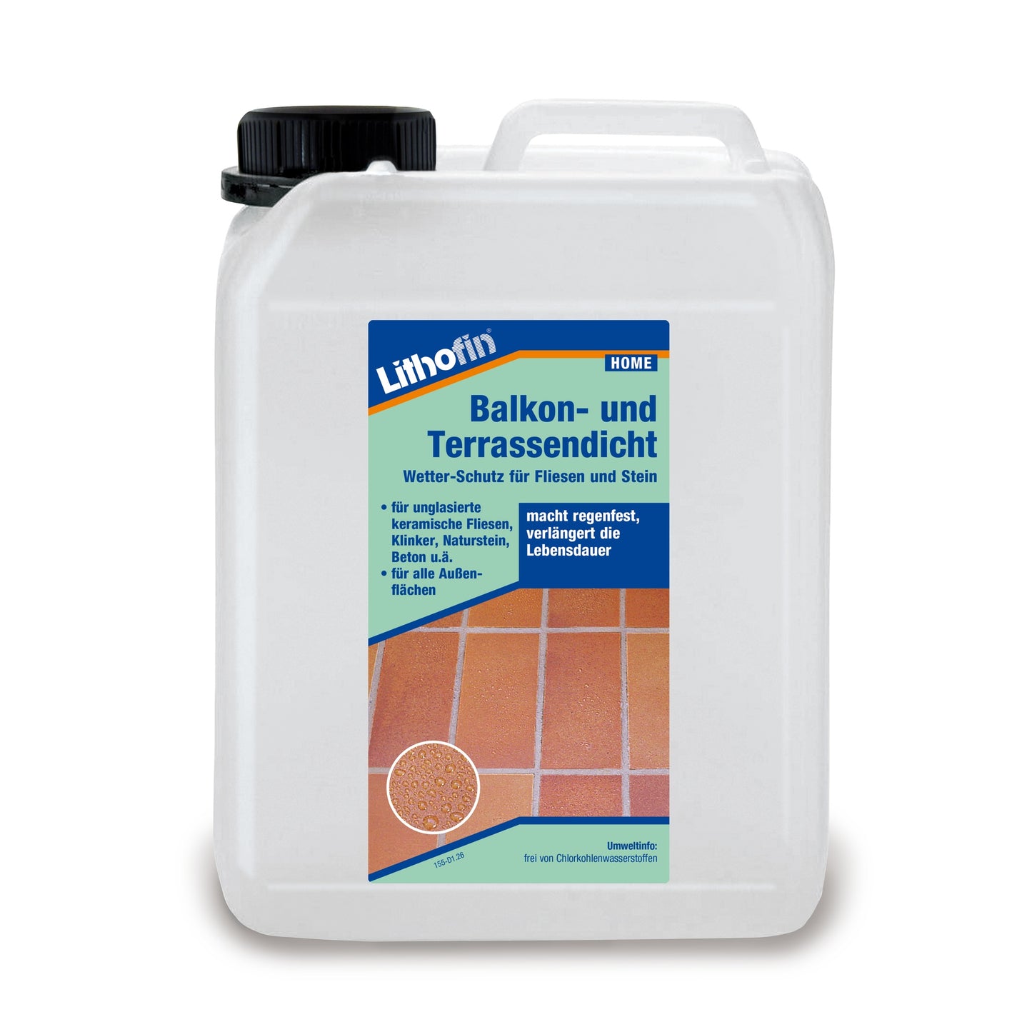 Lithofin Balkon & Terrassendicht – 2,5 Liter