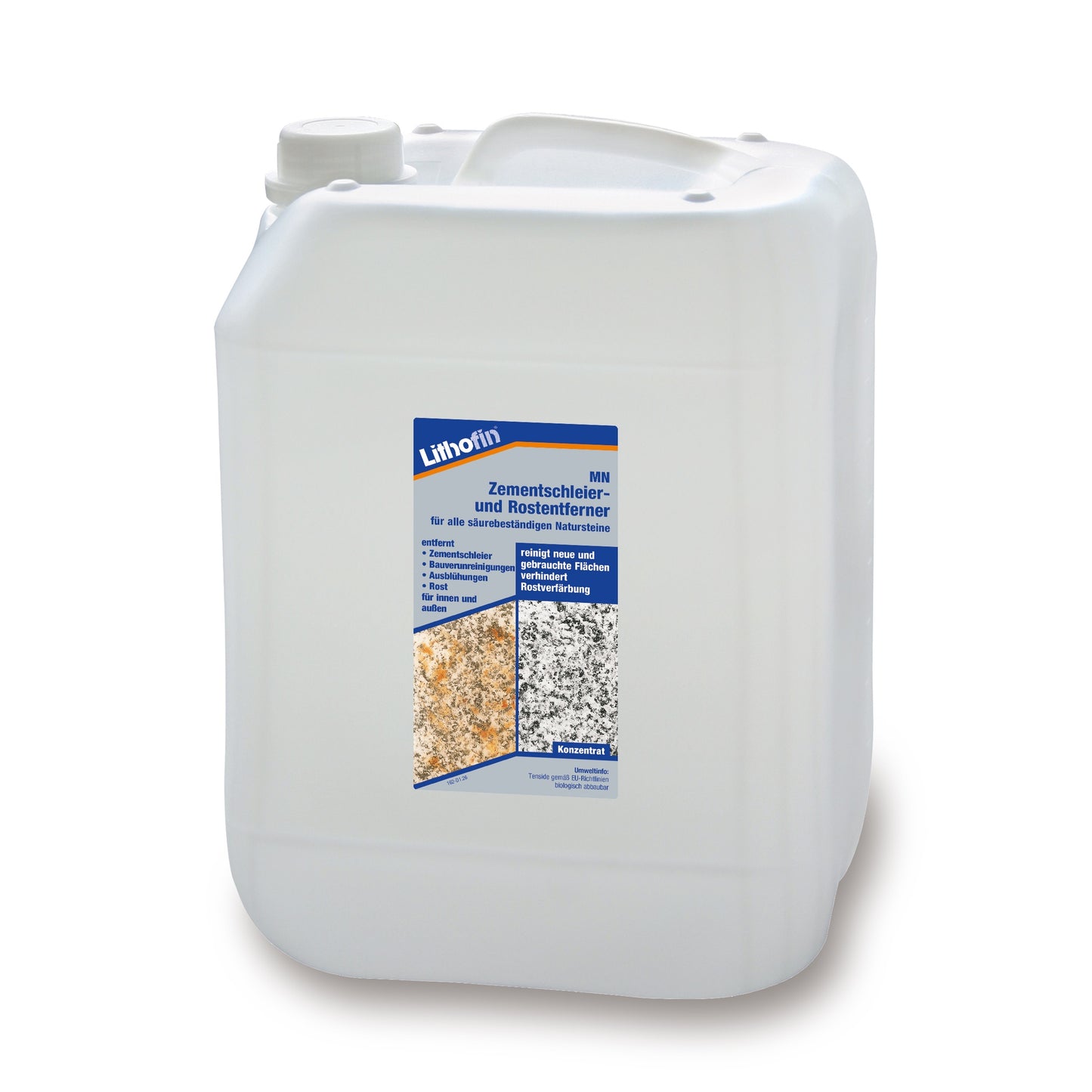 Lithofin MN Zementschleier- und Rostentferner – 10 Liter