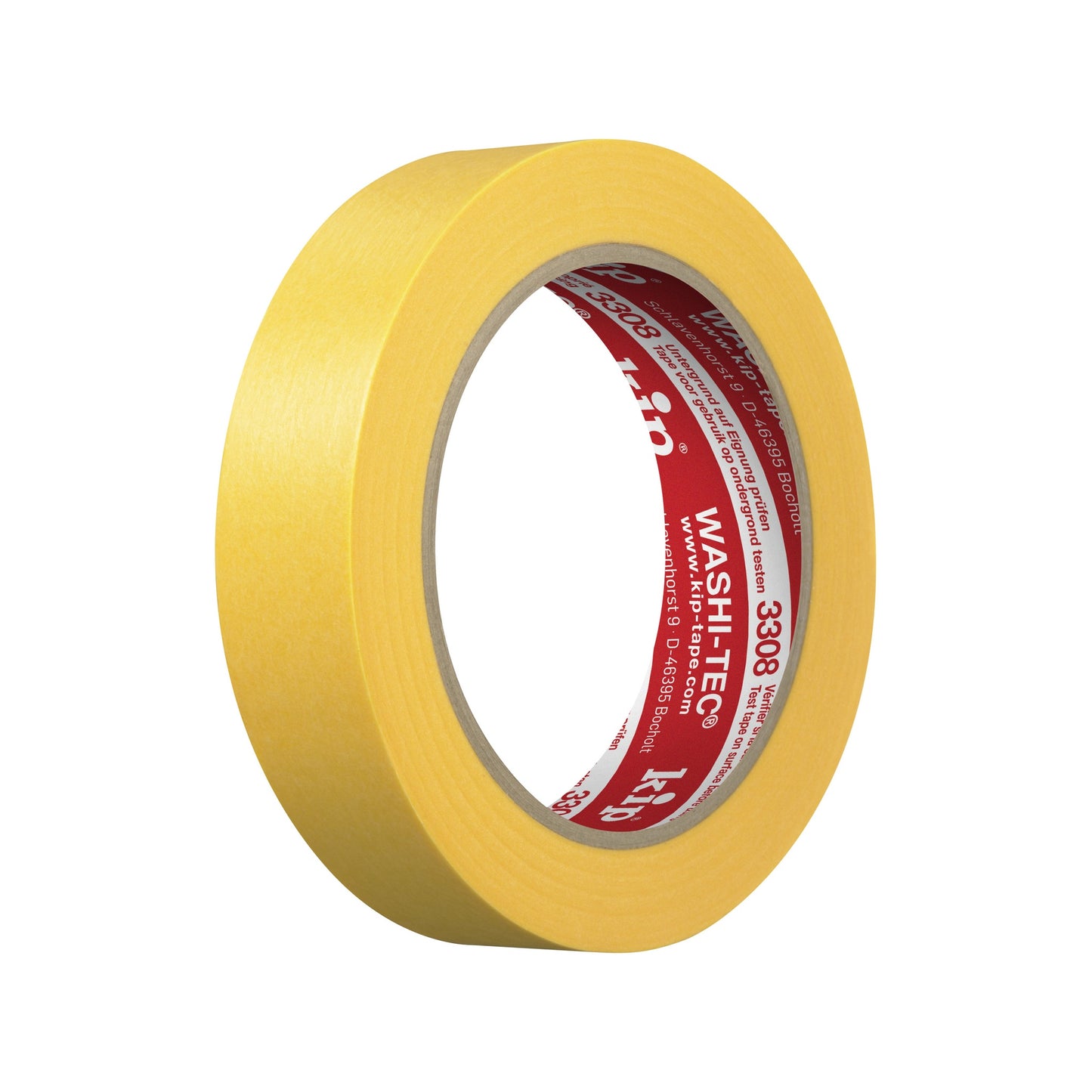 KIP© 3308 WASHI-TEC® GOLDKREPP® – 24 mm × 50 m