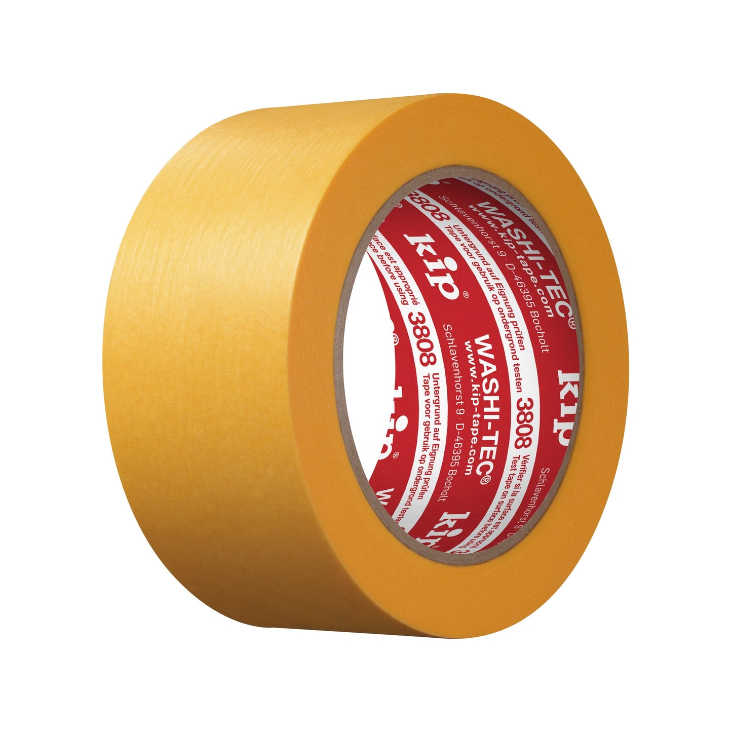 KIP© 3808 WASHI-TEC® GOLDKREPP® – 48 mm × 50 m