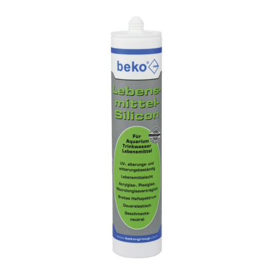 beko® FoodLine Lebensmittel-Silicon 310 ml transparent - Bauwolke24