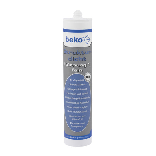 beko® Strukturdicht 310 ml weiß-strukturiert - Bauwolke24