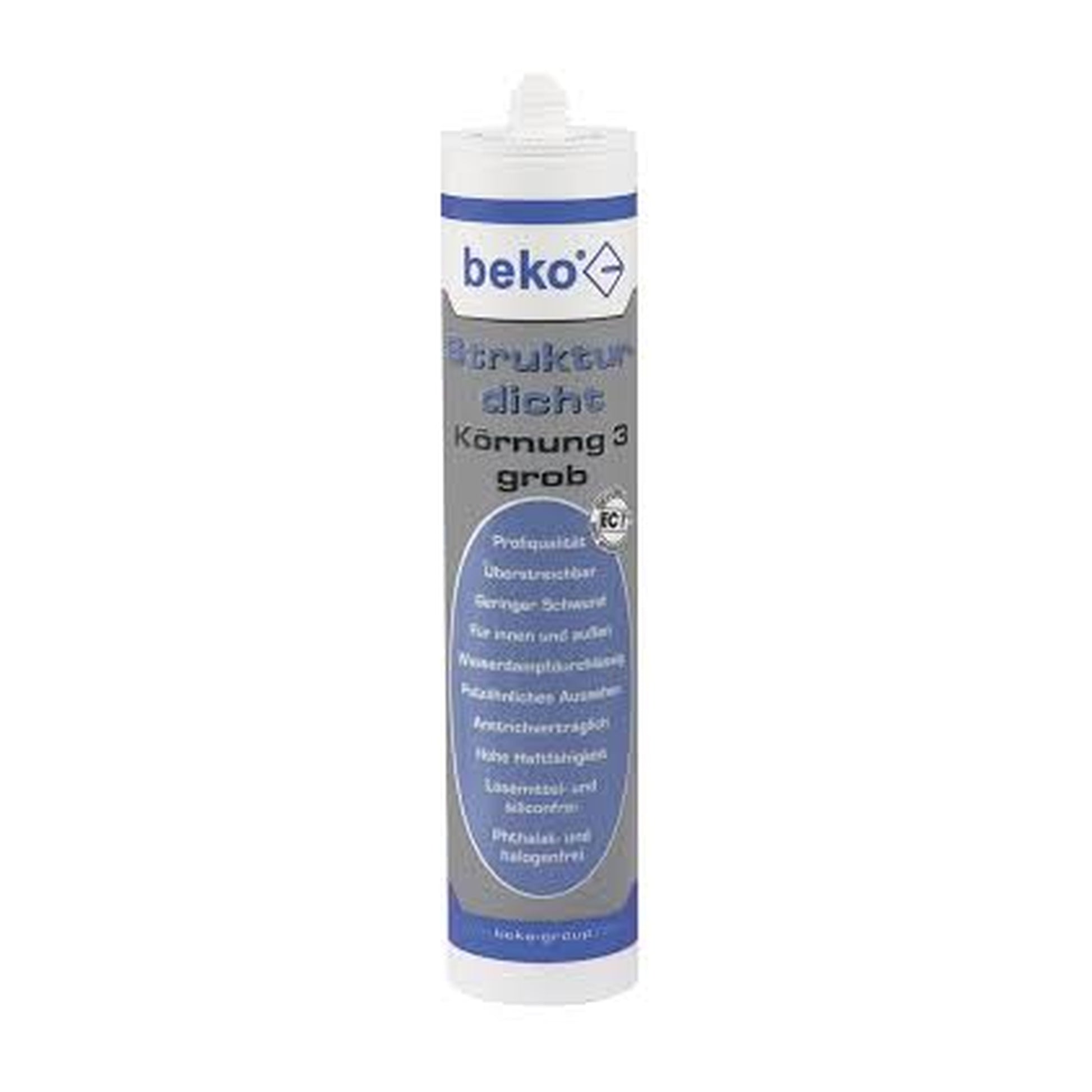 beko® Strukturdicht 310 ml weiß-strukturiert - Bauwolke24