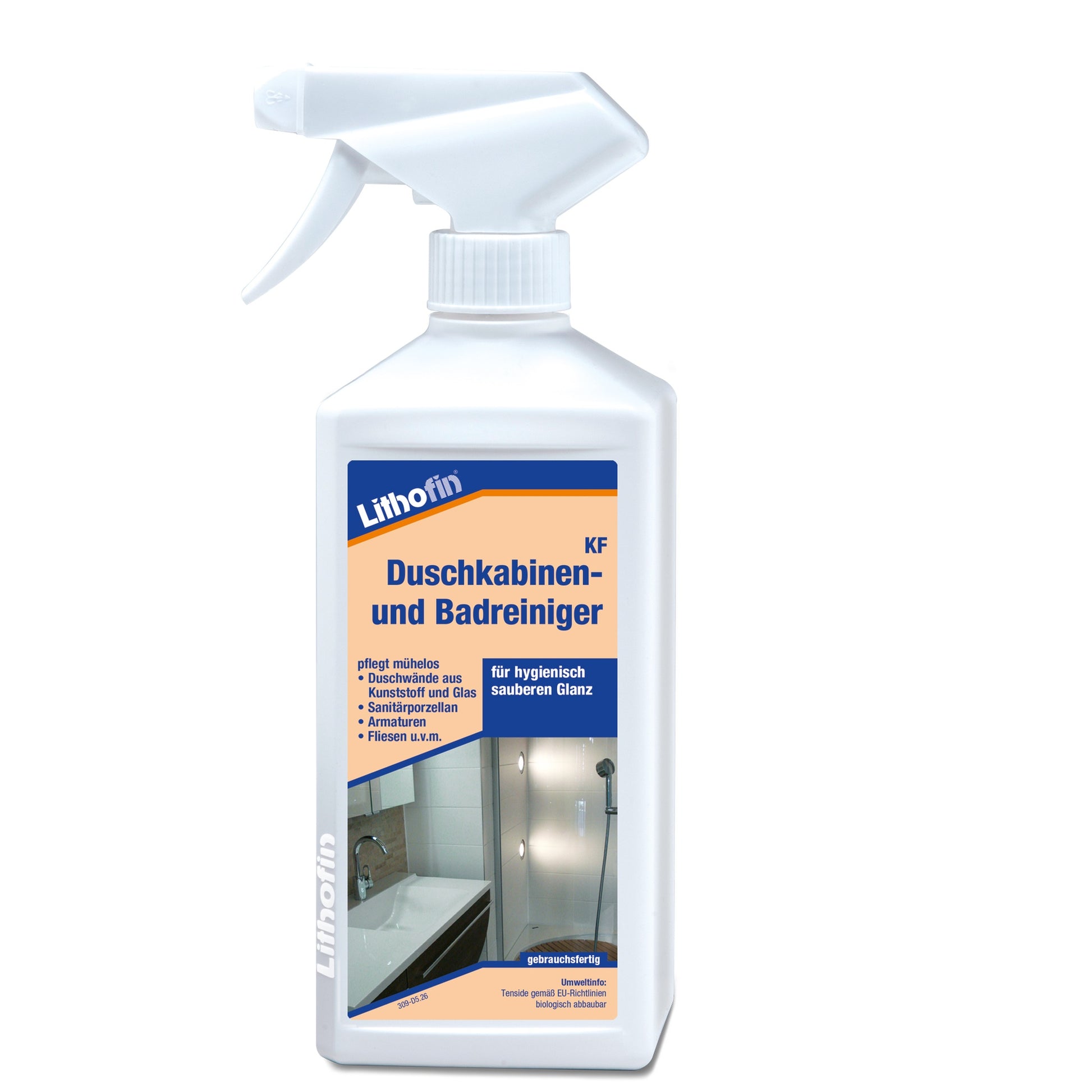 Lithofin KF Duschkabinen- u. Badreiniger – 500 ml