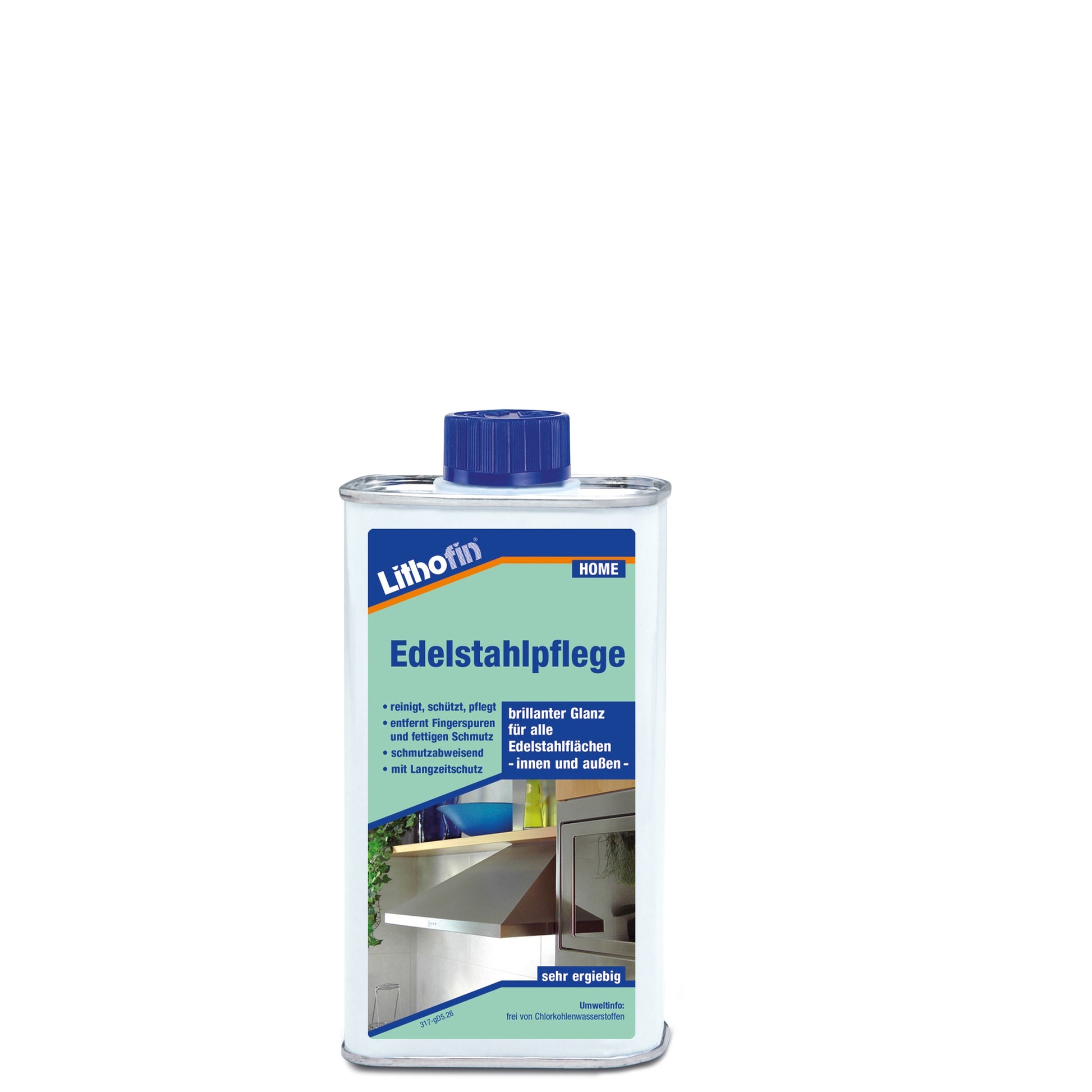 Lithofin Edelstahl-Pflege – 250 ml