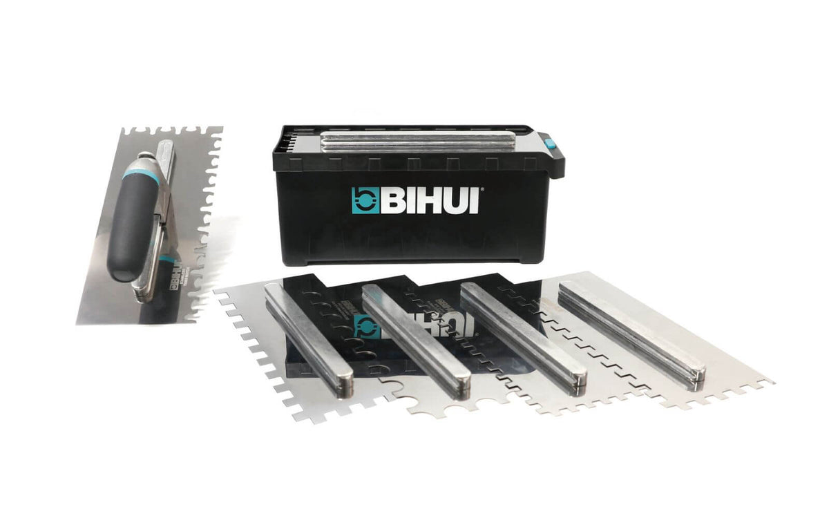 BIHUI PTSJG8 Glättekellen-Set 8-teilig, 280 × 115 mm