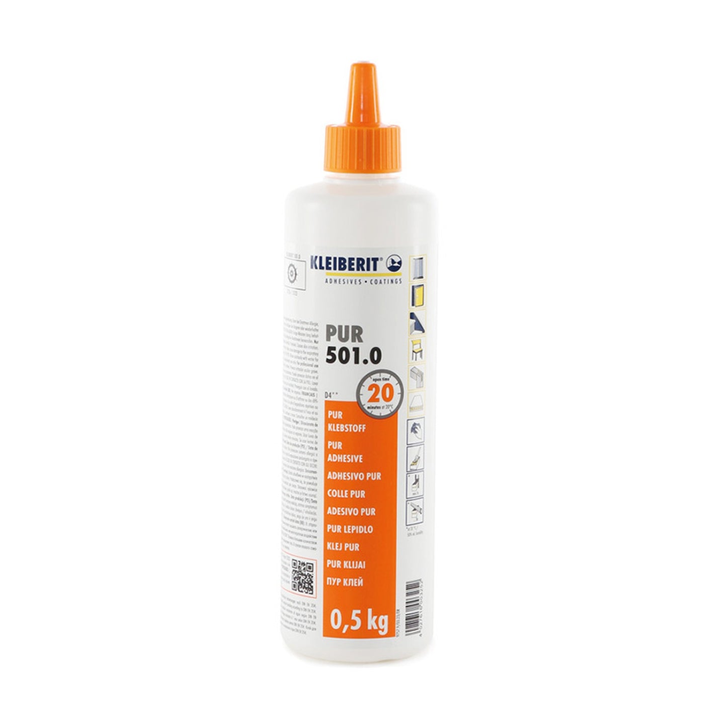 KLEIBERIT 501.0 1K-PUR-Leim D4 braun