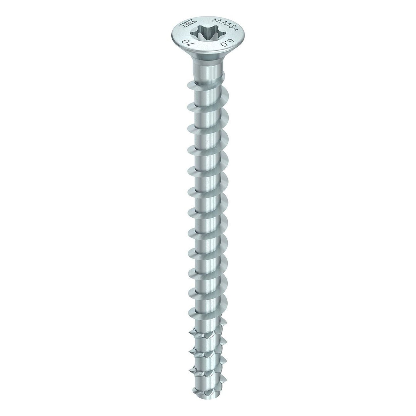 HECO MULTI-MONTI-plus F Schraubanker – Senkkopf, blau verzinkt (A2K) - Bauwolke24