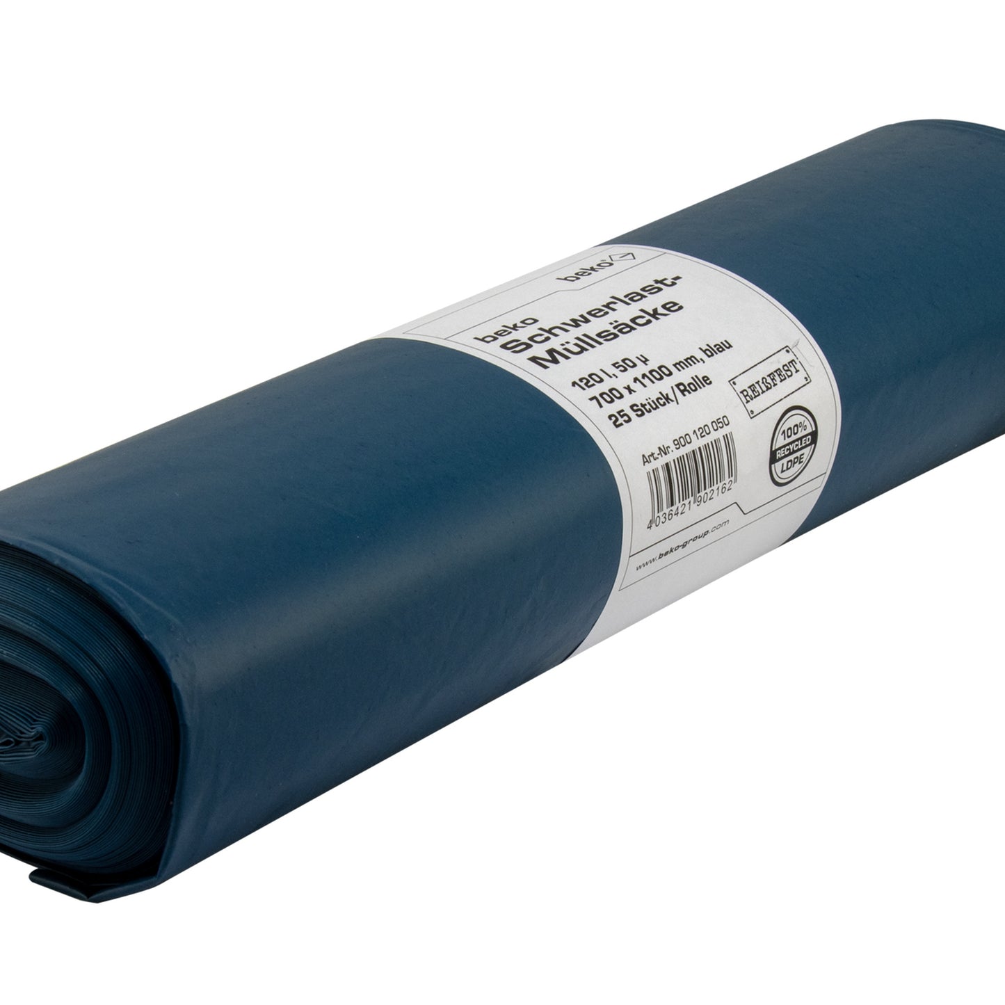 beko®  Schwerlast-Müllsäcke 120 l, 50µ/70µ/100µ - Bauwolke24
