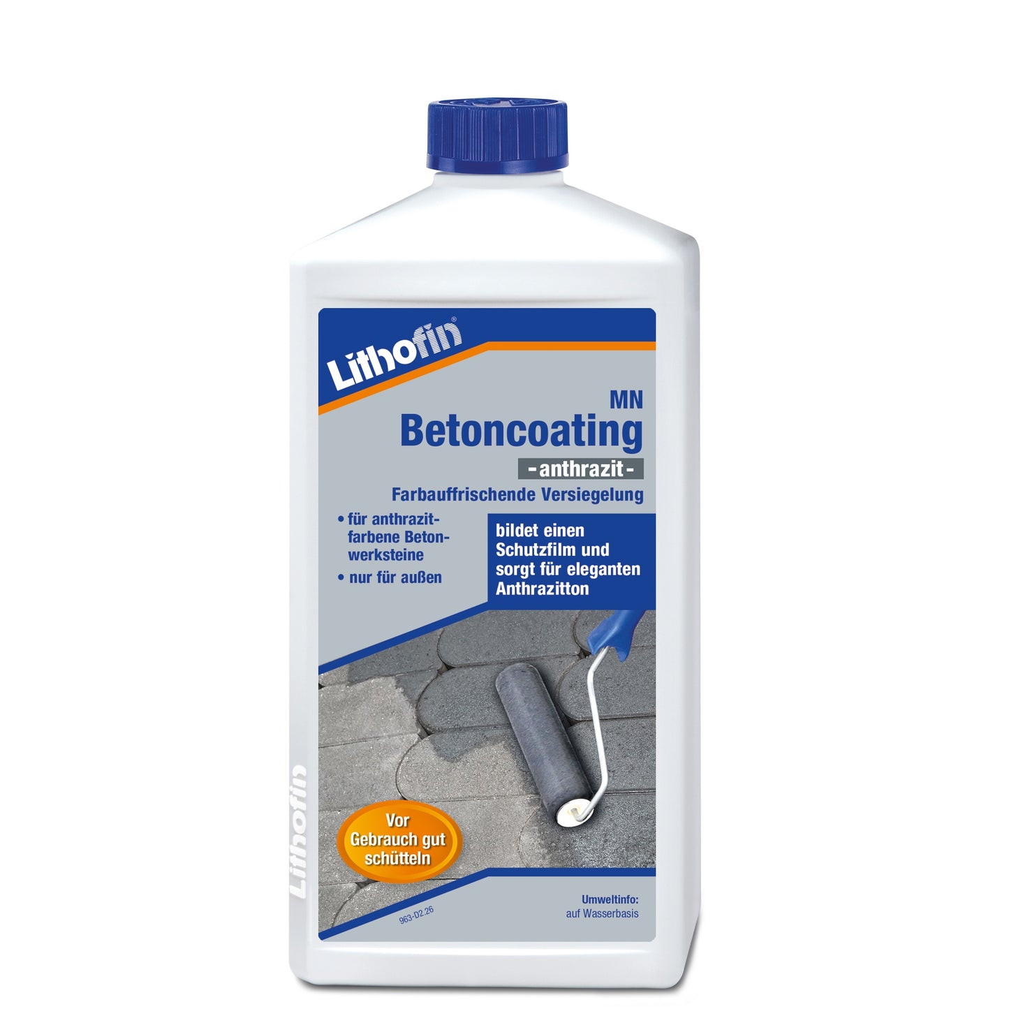 Lithofin MN Betoncoating -anthrazit- – 1 Liter
