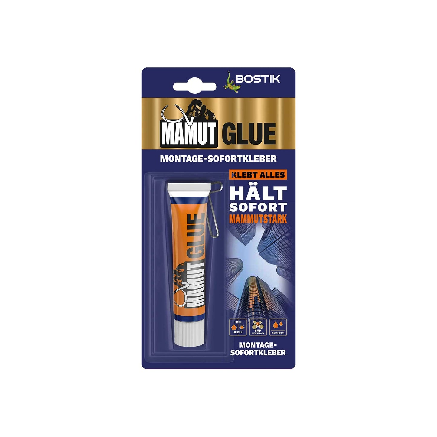 Bostik MAMUT GLUE® Montagekleber – Extrem hoher Anfangshaftung