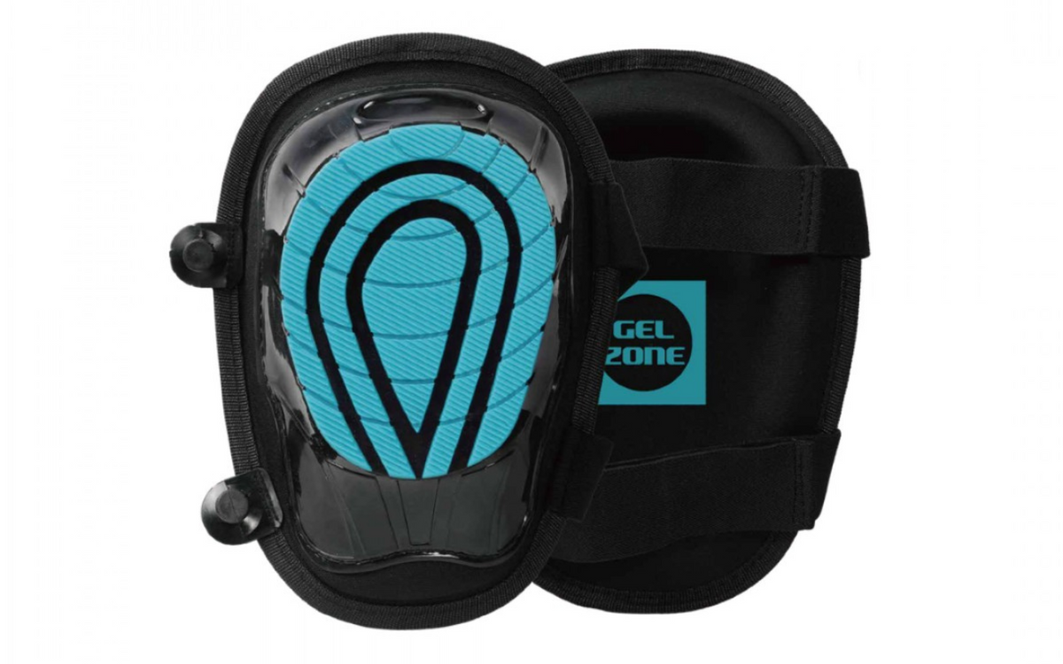 BIHUI TKPF Gel-Knieschoner MAX mit Stoffriemen, 1 Paar
