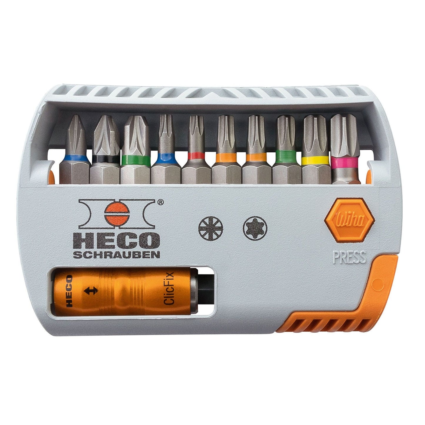 HECO Bit-Selector Heco- & Pozi-Drive 11-tlg. - Bauwolke24