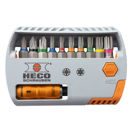 HECO Bit-Selector Heco- & Pozi-Drive 11-tlg. - Bauwolke24