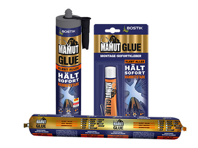 Bostik MAMUT GLUE® Montagekleber – Extrem hoher Anfangshaftung