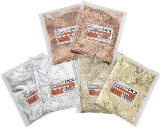 PCI Premium Glitter 50 g Gold Kupfer Silber